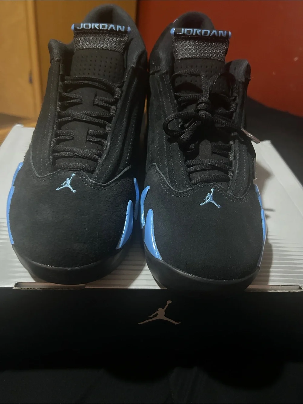 Air jordan university blue 14s